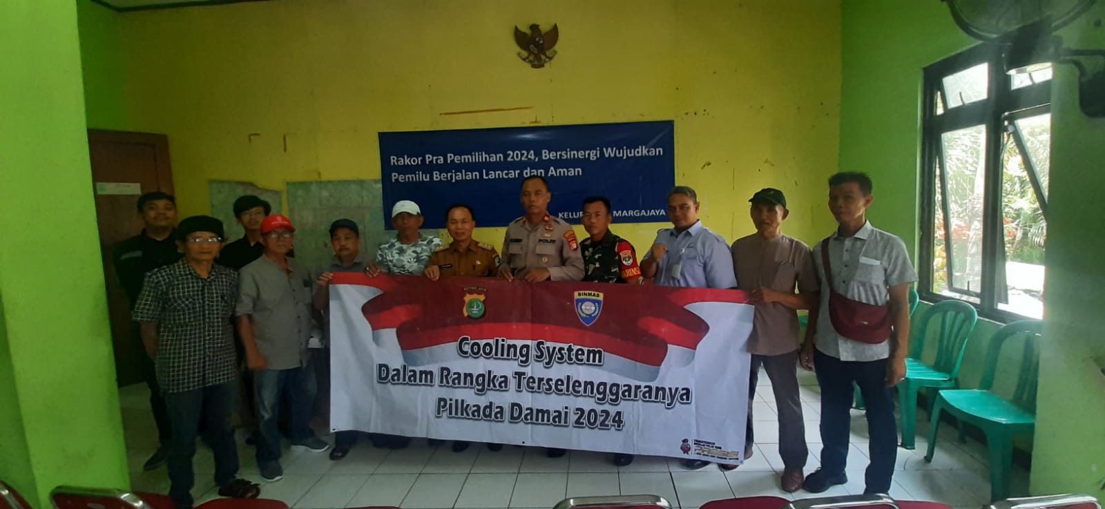 Polsek Bekasi Selatan Gelar Cooling System Jelang Pilkada 2024 Di Margajaya