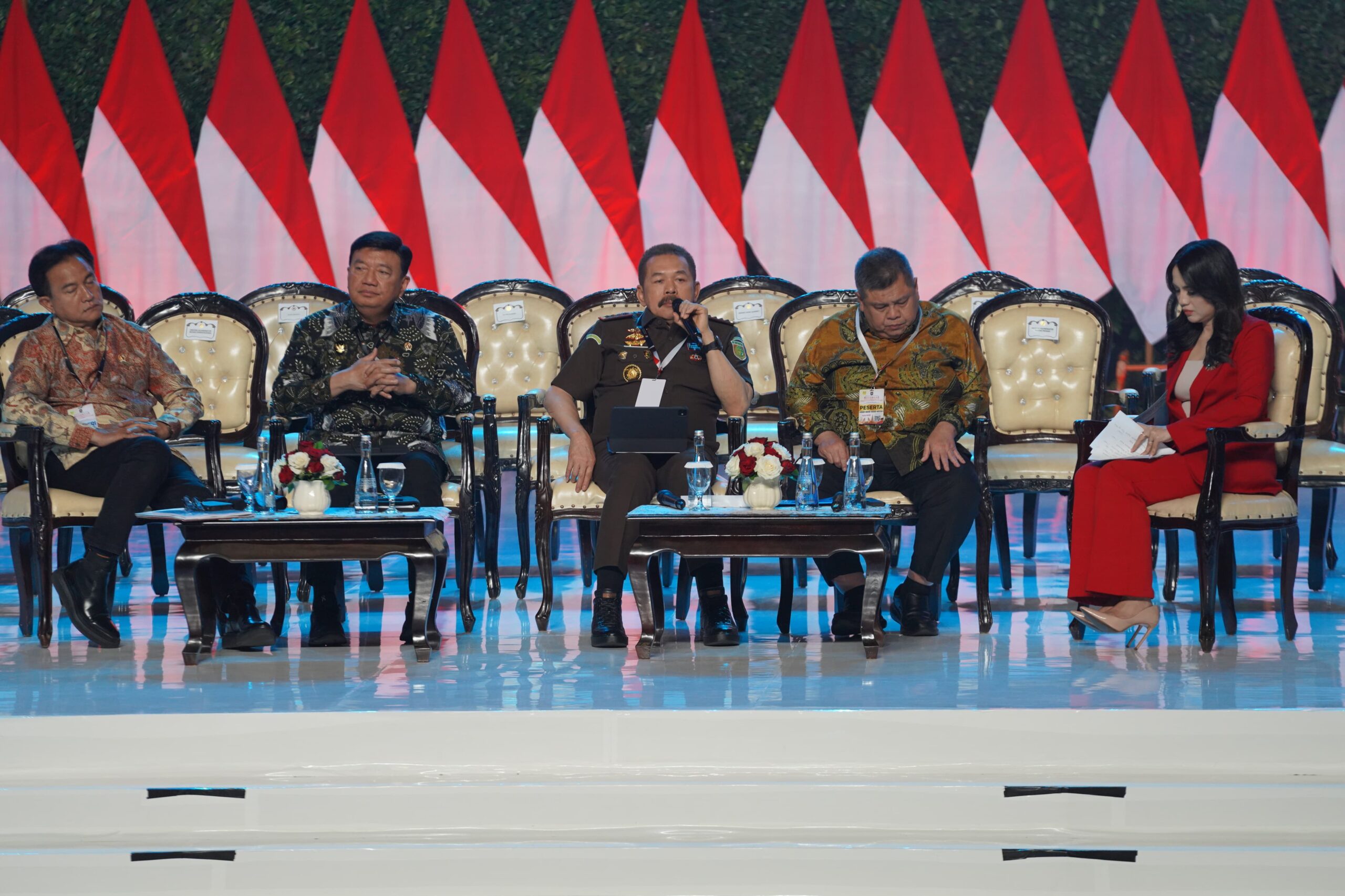 Hadiri Rakornas Pemerintah Pusat Dan Daerah Tahun 2024  Jaksa Agung Tekankan Peran Pemerintah Daerah Dalam Pemberantasan Korupsi 
