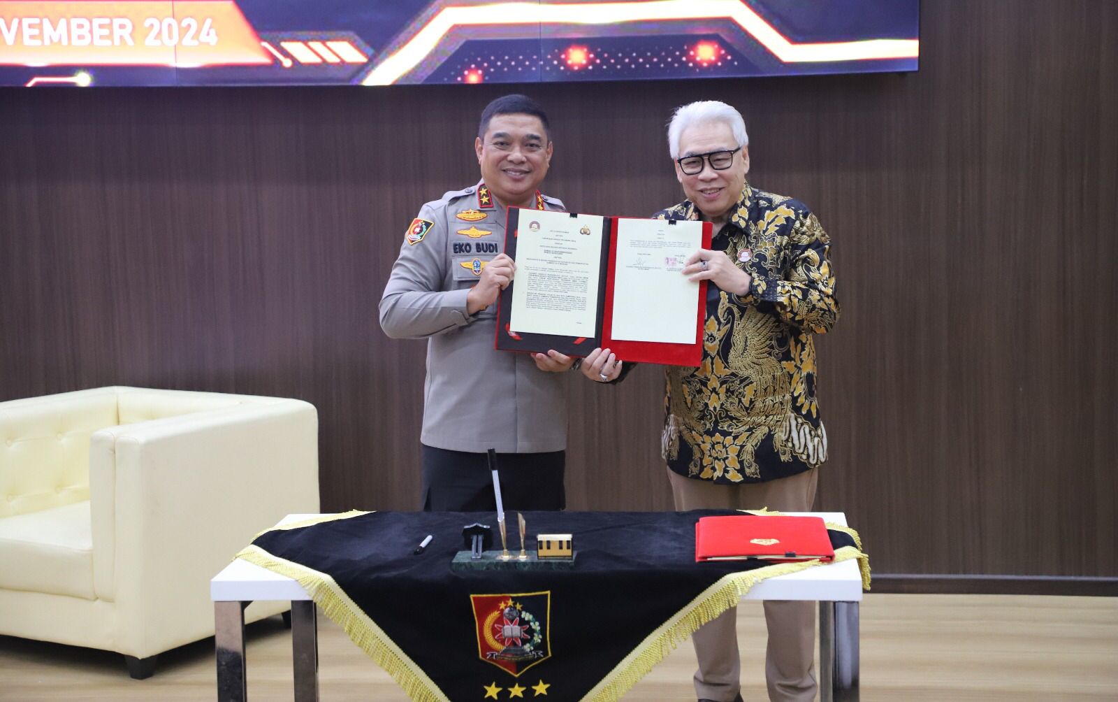 Formas Dan Lemdiklat POLRI Sepakat Kerjasama Teken Mou