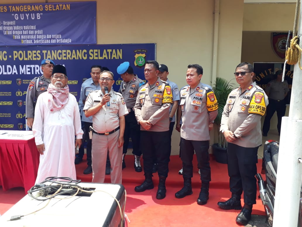 Polsek Pamulang Ungkap Berbagai Kasus Tindak Pidana 3 Bulan Terakhir