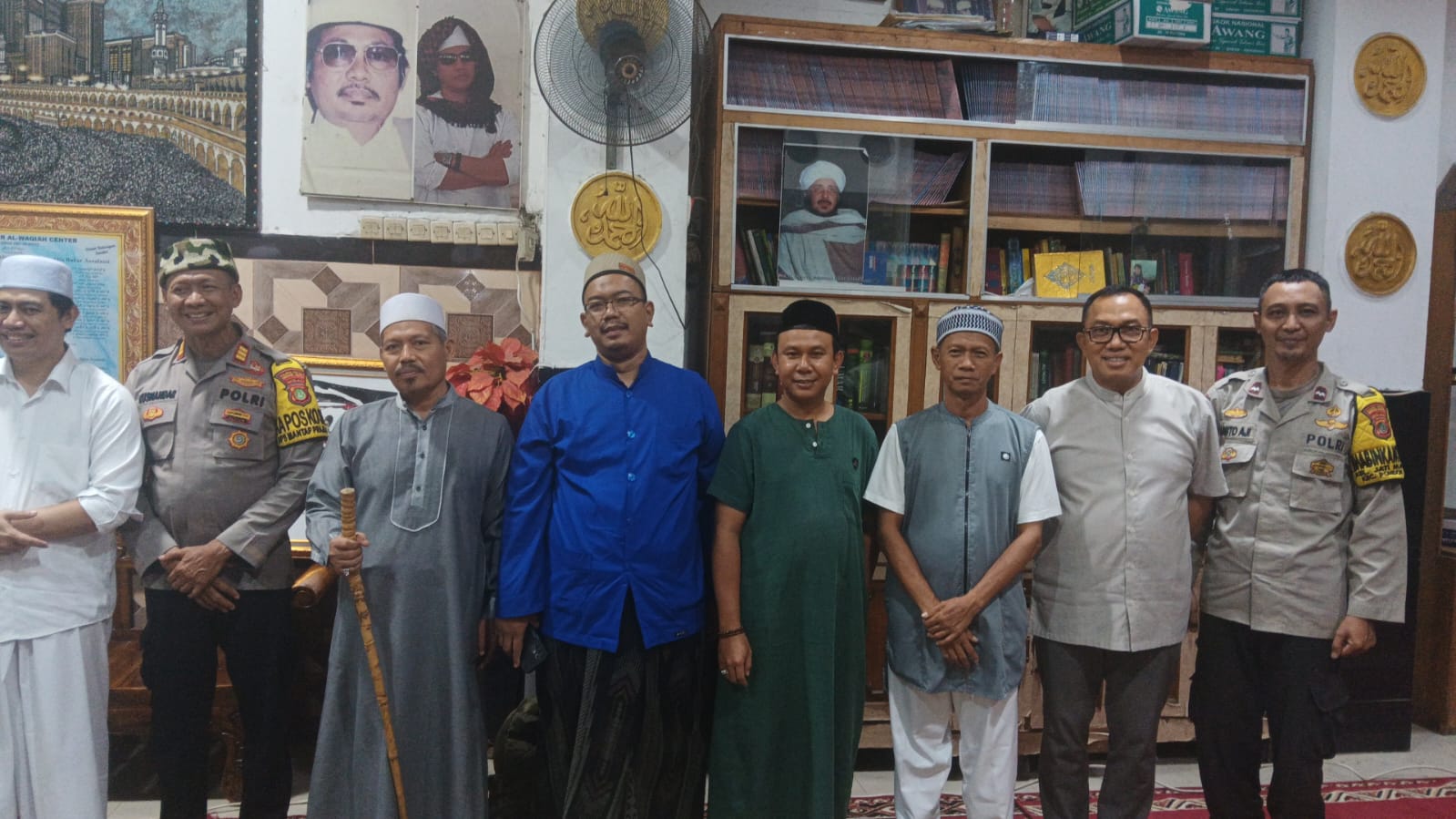 Wakapolsek Pondok Gede Hadiri Majlis Taklim Al Waqiah Center, Tingkatkan Sinergi Jelang Pilkada 2024
