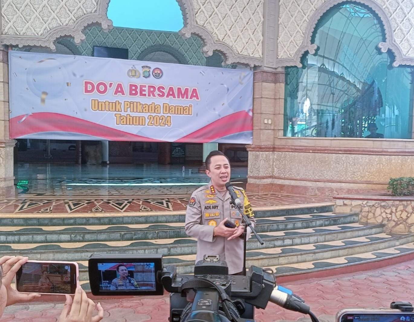 Polda Metro Jaya Gelar Doa Bersama Guna Menciptakan Pilkada Jakarta Aman Dan Damai
