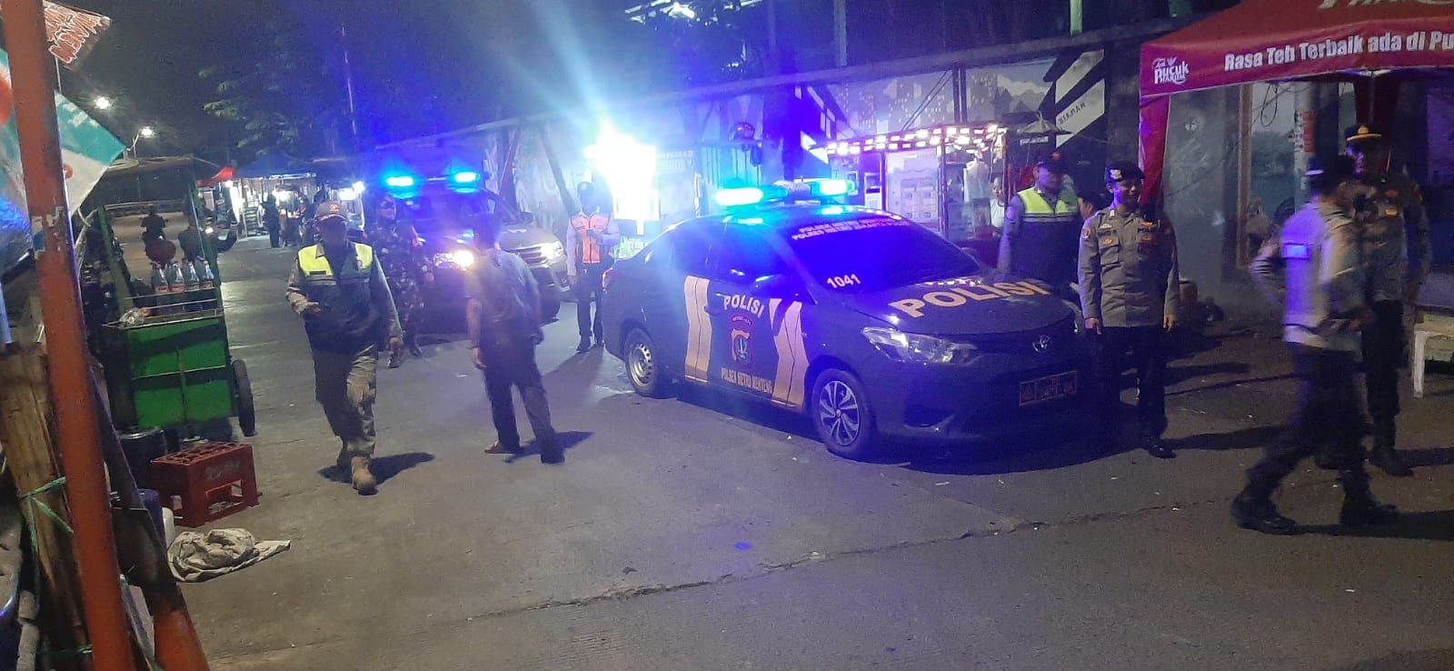 Patroli Tiga Pilar Menteng Pemantauan Antisipasi Tawuran Warga Di Perbatasaan Kwitang – Kalipasir