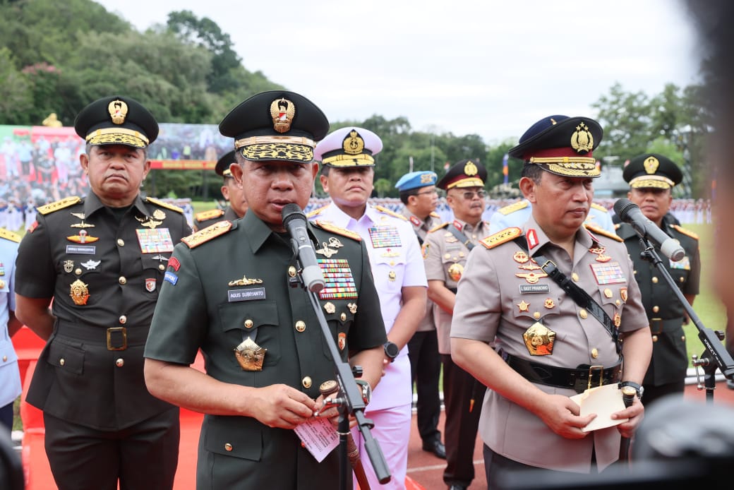 Kasad Hadiri Wisuda Prajurit Bhayangkara Taruna Akademi TNI Dan Akpol
