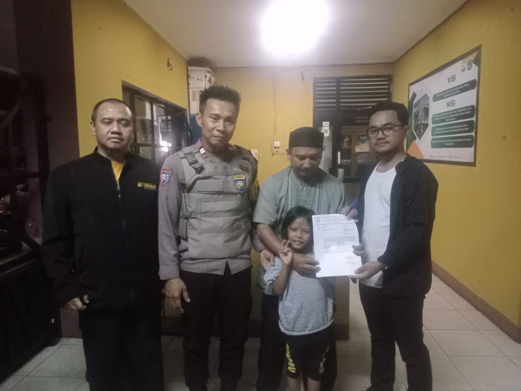 Anak Hilang Di Joglo Ditemukan, Ayah Kandung Berterima Kasih pada Polsek Kembangan