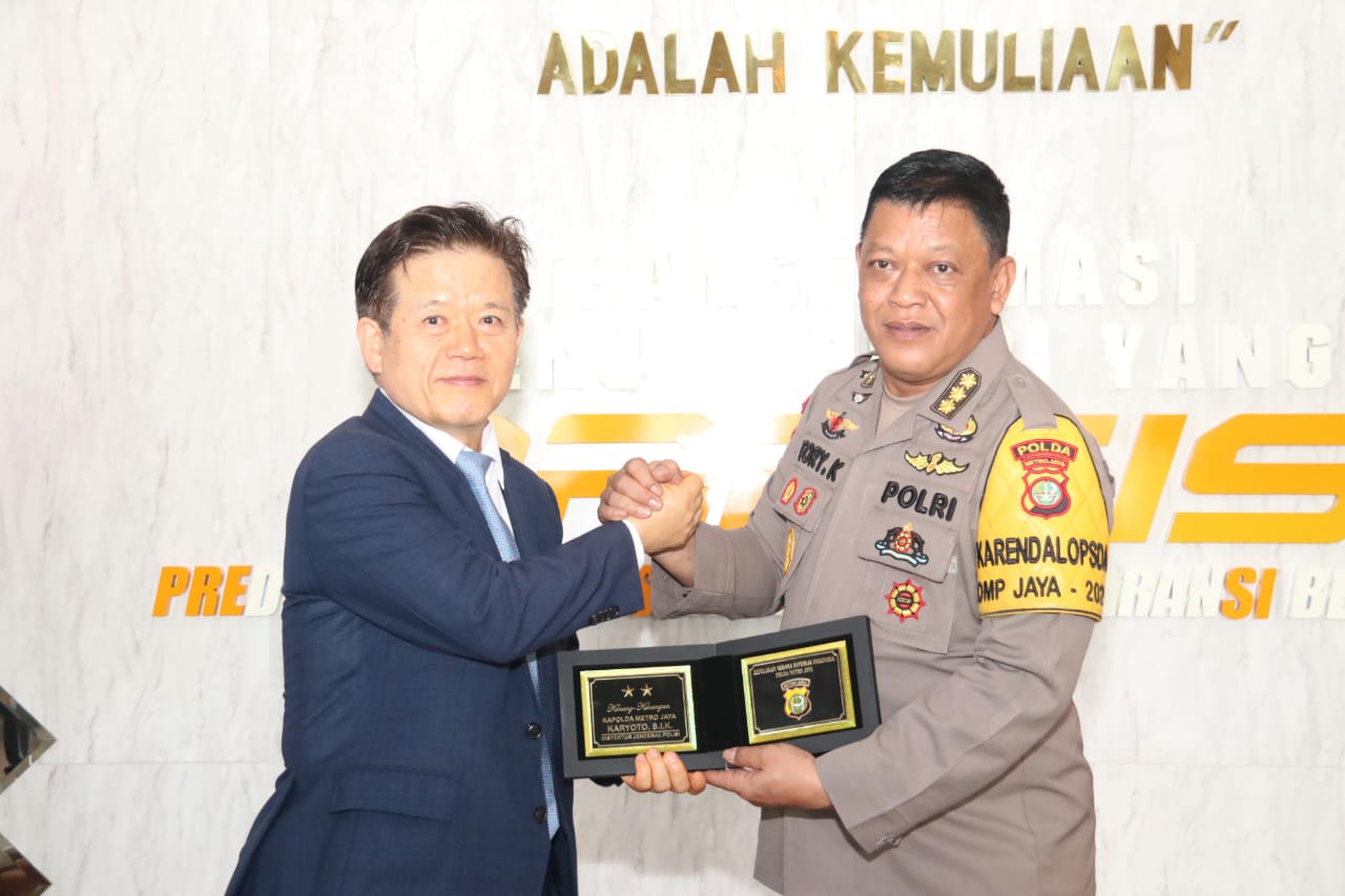 Polda Metro Jaya Terima Kunjungan Delegasi Korean National Police Commission 