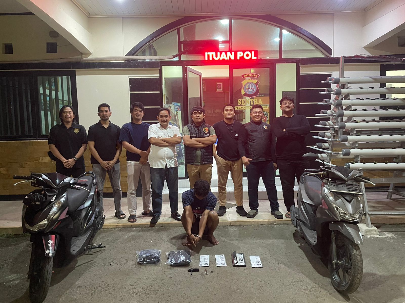 Unit Reskrim Polsek Cikarang Timur Tangkap Satu Dari Tiga Pelaku Pencurian Sepeda Motor Yang Meresahkan Masyarakat 