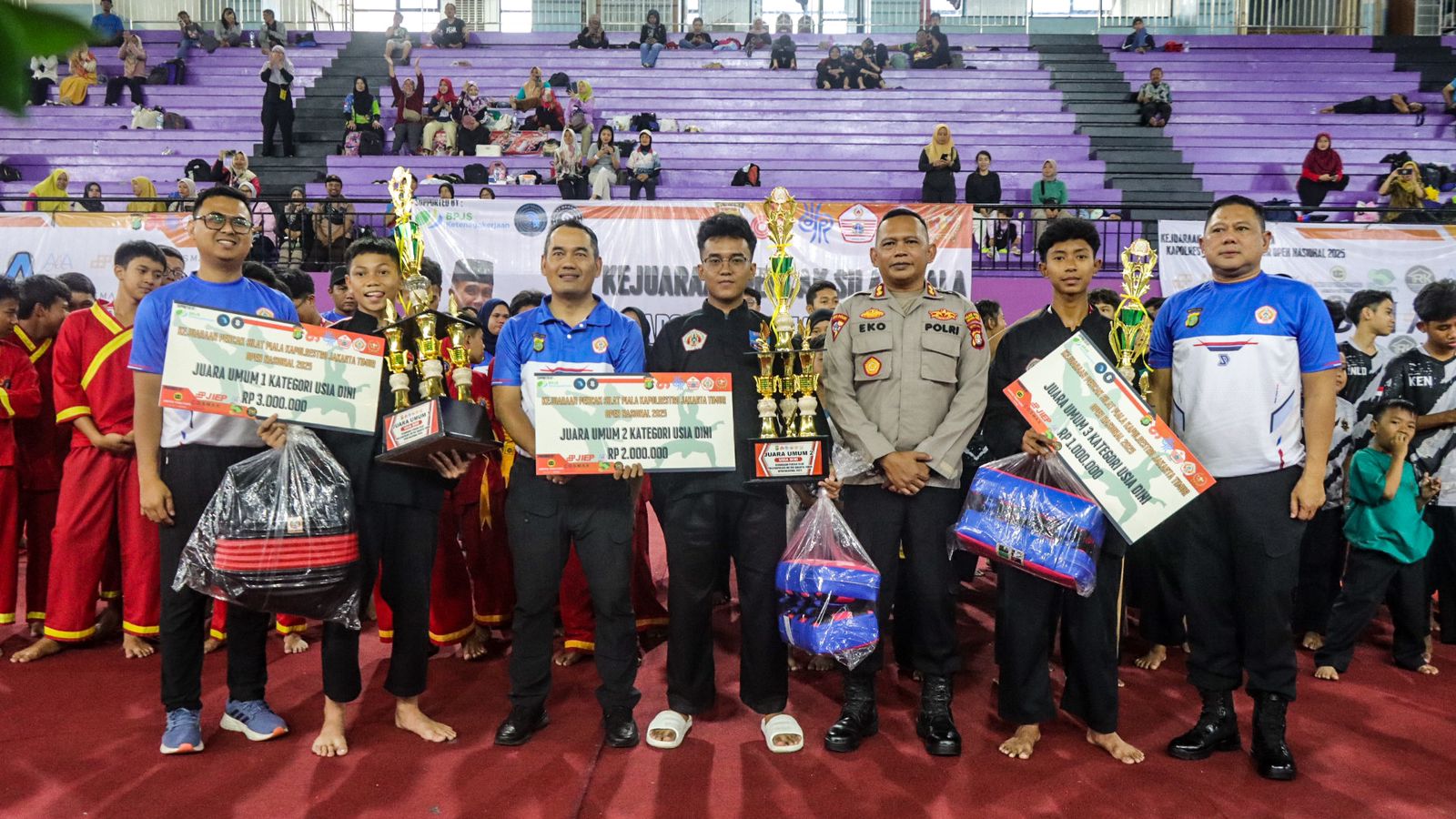 Kejuaraan Pencak Silat Kapolres Metro Jakarta Timur Open 2025 Berakhir Sukses