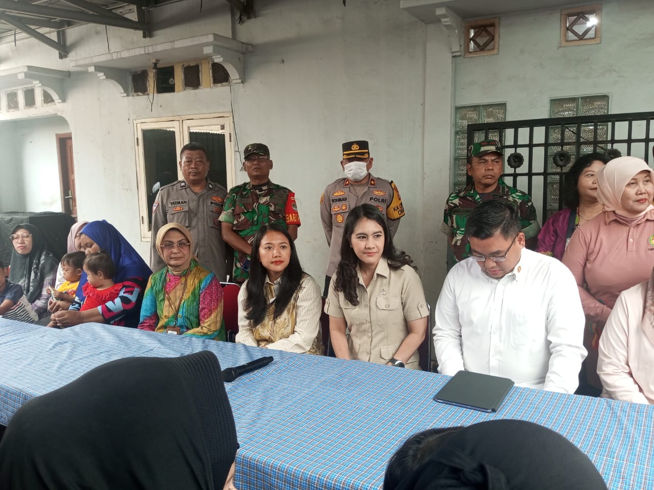 Sinergi TNI Polri Lakukan Monitoring Pemberian Makanan Bergizi Gratis