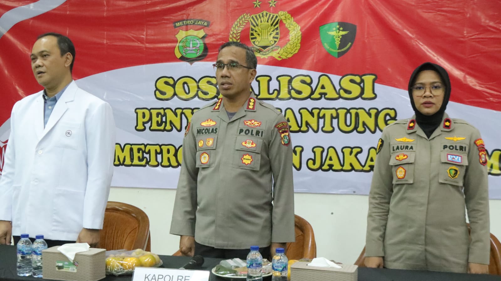 Polres Metro Jakarta Timur Gelar Sosialisasi Kesehatan Jantung Dan Pembuluh Darah