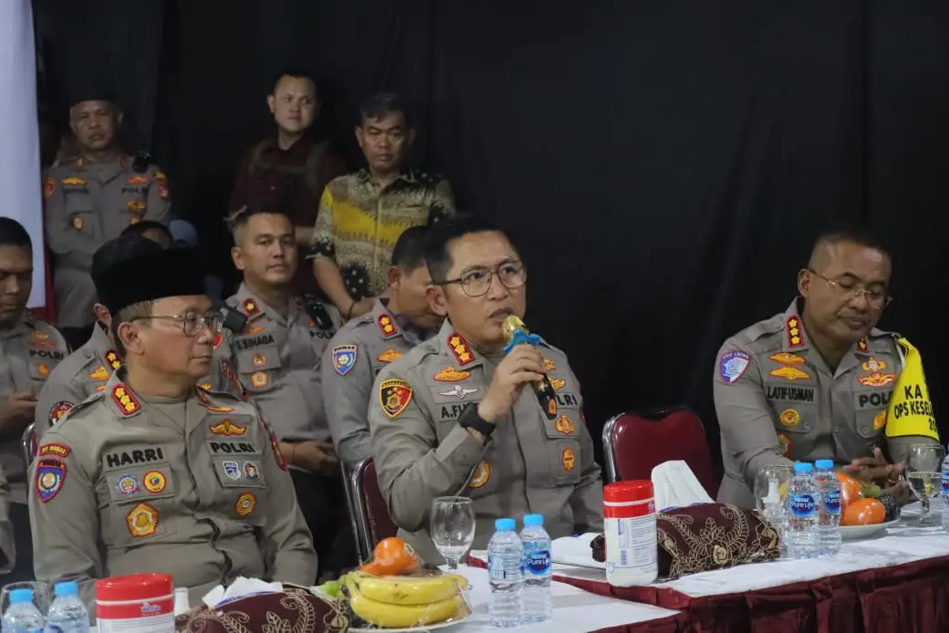 Ngopi Kamtibmas Di Pademangan Timur, Polisi Bahas Tawuran Hingga Keamanan Ojol