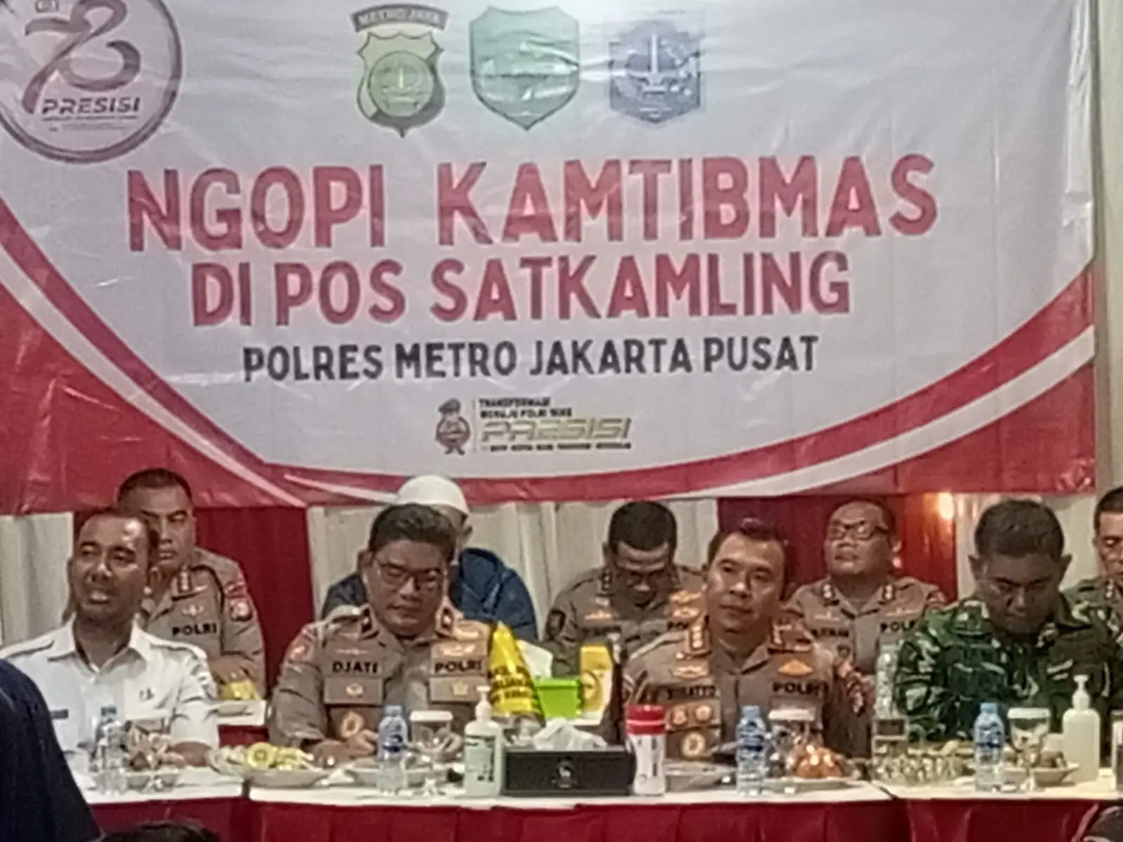 Ngopi Kamtibmas Bersama Wakapolda Metro Jaya Di Johar Baru Bahas Tawuran, Narkoba Hingga Lingkungan