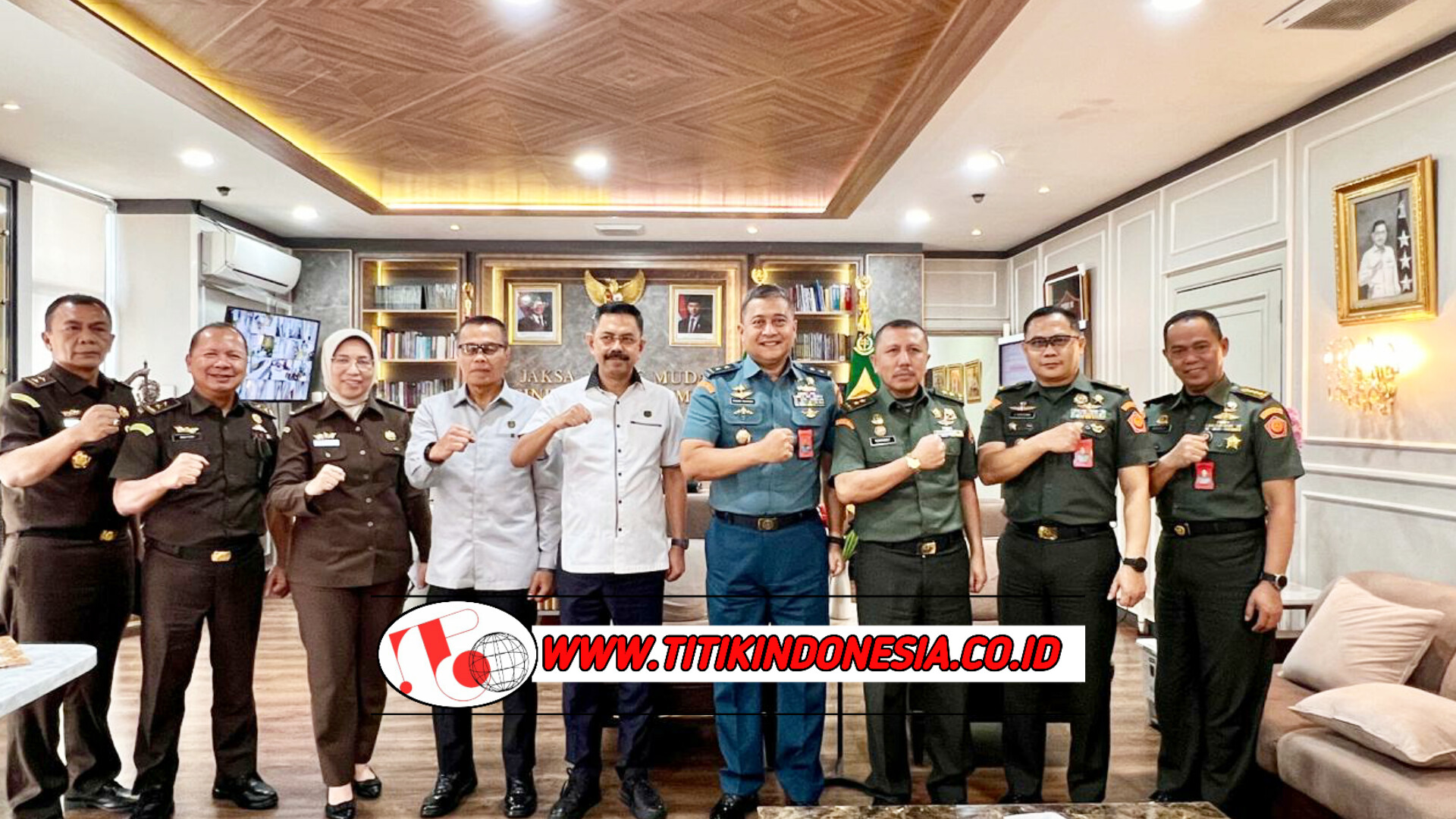 JAM-Pidum Apresiasi Kerjasama Penyidik dan Jaksa dalam Penanganan Perkara Bersama Babinkum TNI.