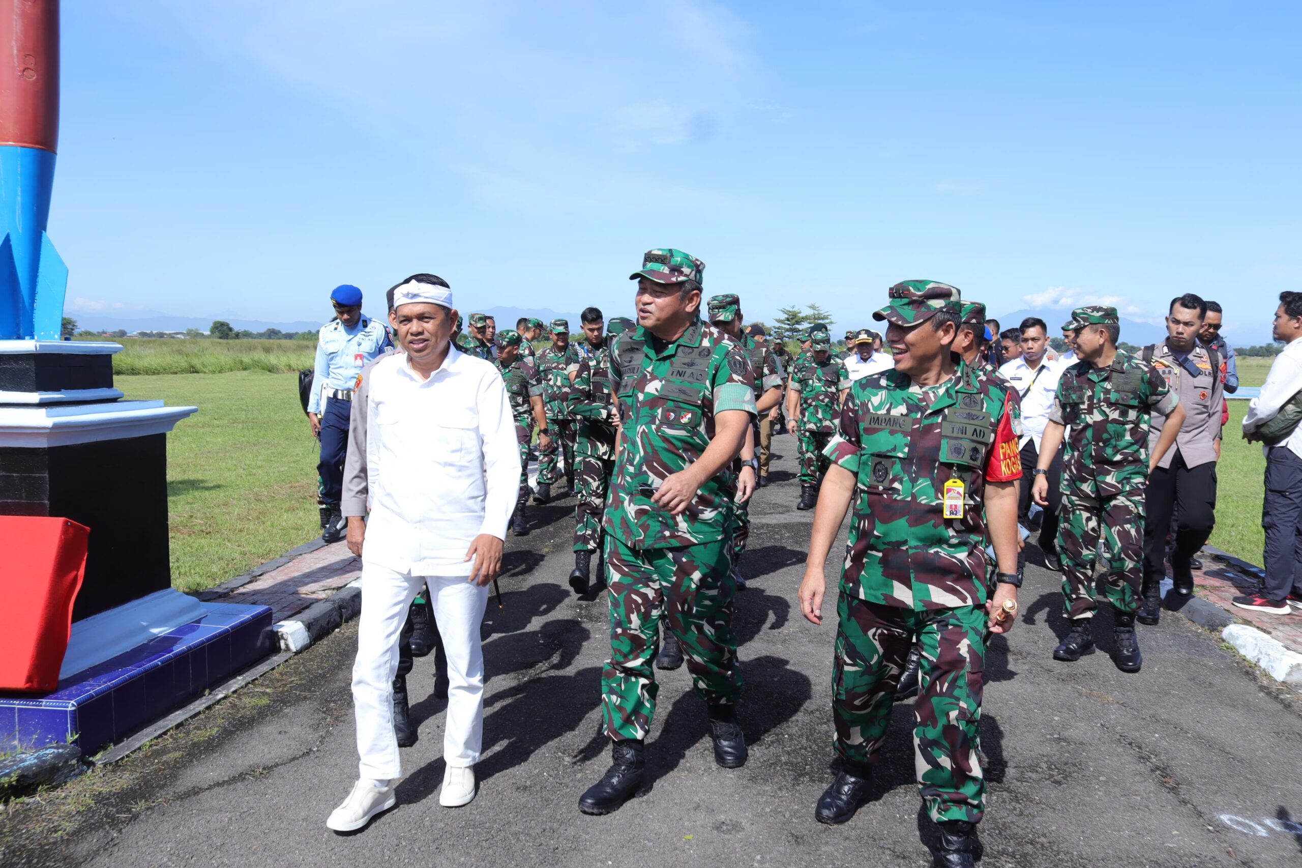 Kasad TNI Hadiri Panen Raya Oleh Presiden, Bentuk Komitmen Dukung Swasembada Pangan