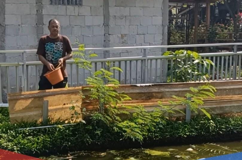 Isi Waktu Luang, Kasi Propam Polres Tangsel Beri Edukasi Ketahanan Pangan