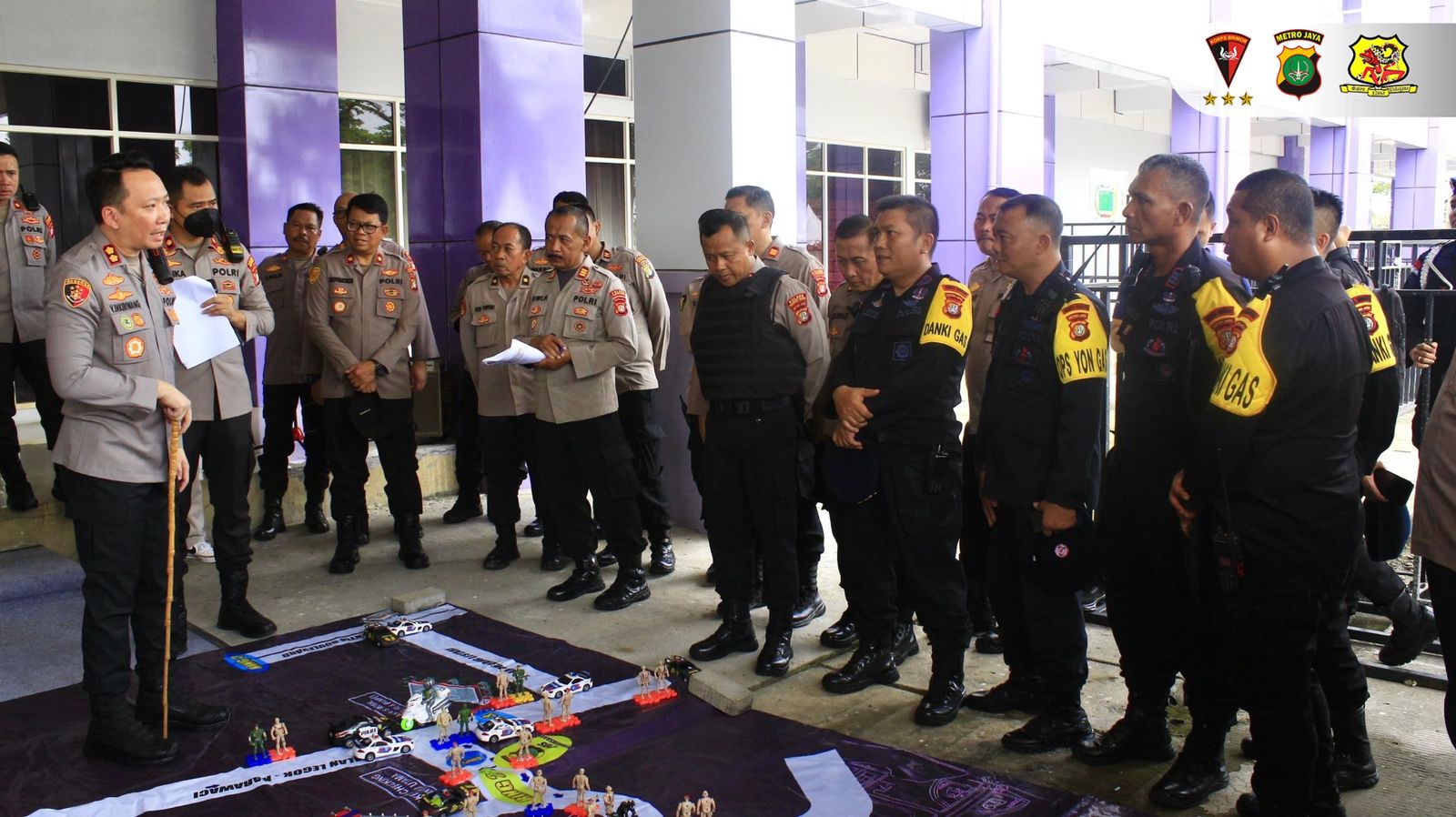 Brimob Polda Metro Jaya Amankan Laga Persita vs Persib di Indomilk Arena, Situasi Kondusif Dan Terkendali