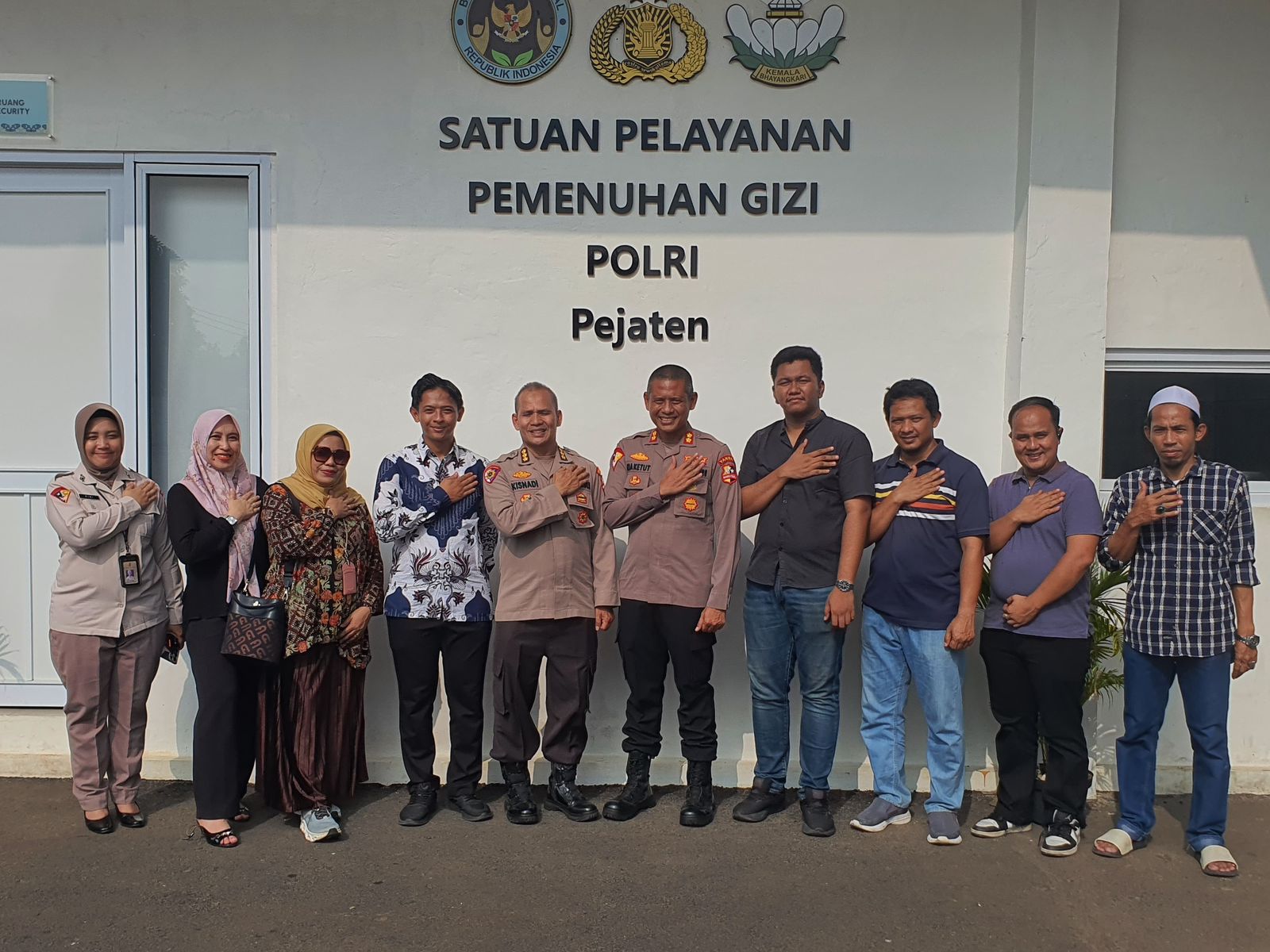 SPPG Polri Pejaten Jadi Role Model Nasional, Kementan Dan Mitra Studi Tiru Program Makan Bergizi Gratis