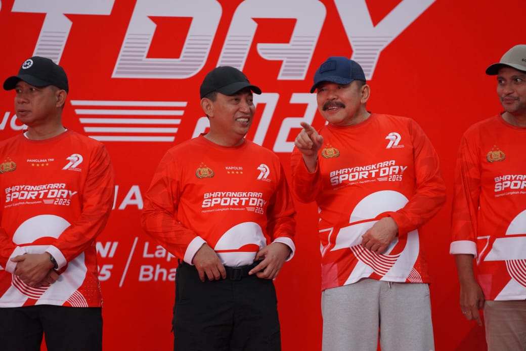 JAKSA AGUNG HADIRI PEMBUKAAN BHAYANGKARA SPORTS DAY 2025, TEGUHKAN SOLIDITAS APARAT PENEGAK HUKUM