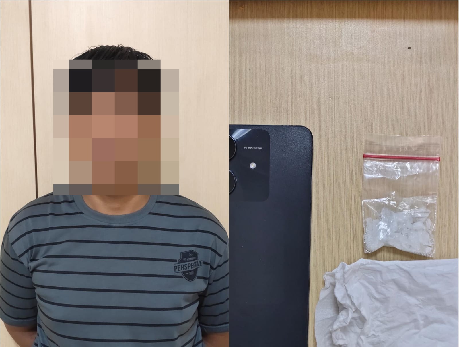 Satreskoba Polres Metro Tangerang Kota Tangkap Pengedar Sabu, 4,84 gram Disita