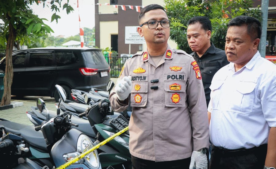 Beraksi Di Jogging Track Alam Sutera, 2 Spesialis Curanmor Asal Rumpin Ditangkap Polsek Pinang
