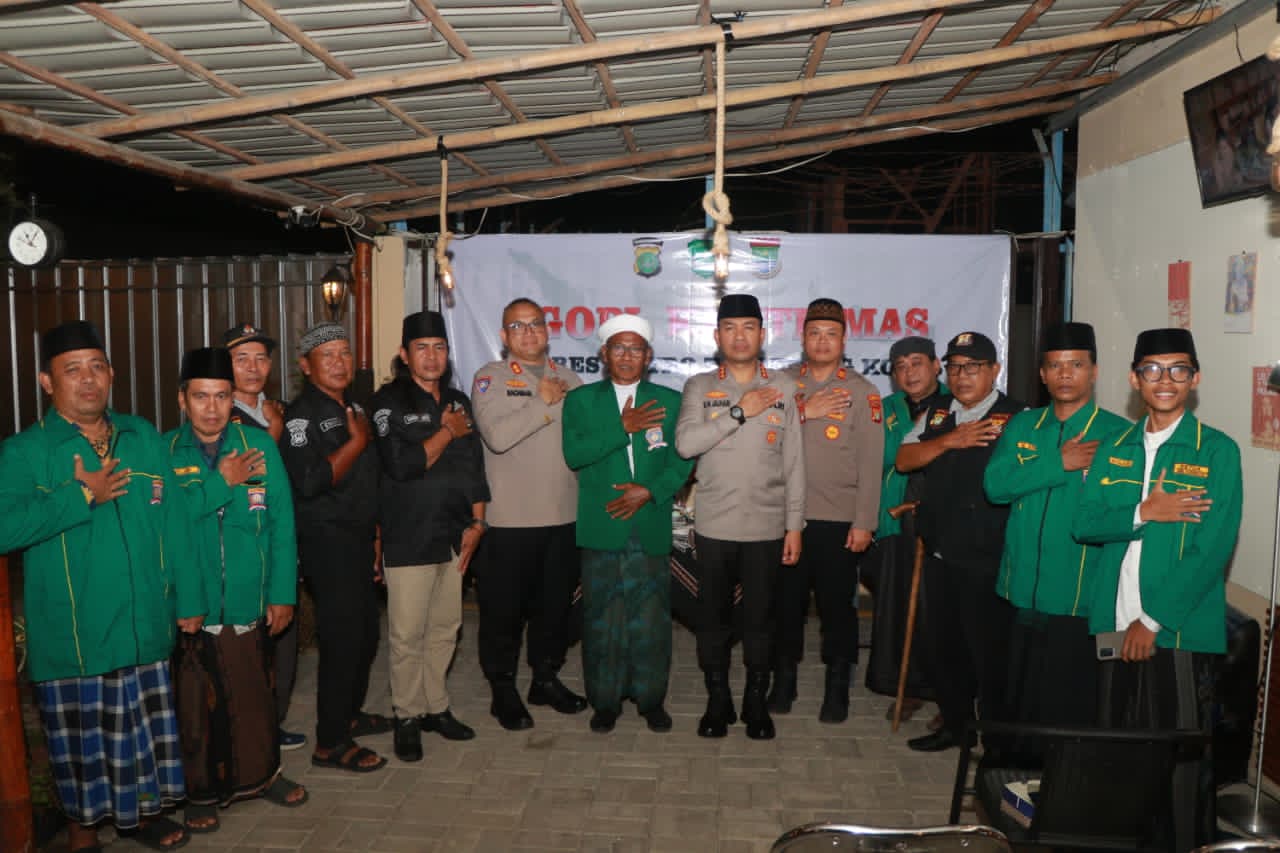 Silaturahmi Hangat Di Pakuhaji, Kapolres Metro Tangerang Kota: Jangan Mudah Terprovokasi Medsos