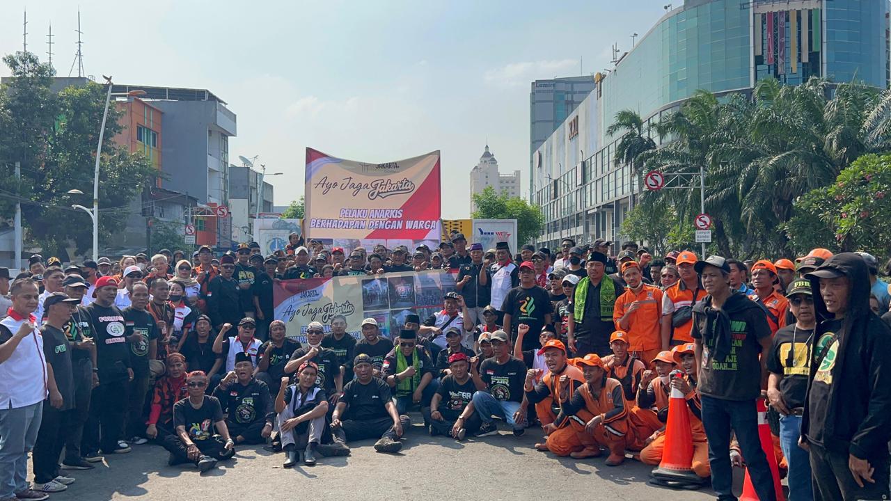 Warga Senen Gelar Deklarasi Tolak Unjuk Rasa Anarkis, Polisi Apresiasi Sikap Proaktif Masyarakat