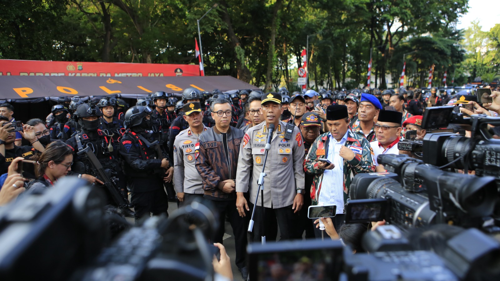 Patroli Skala Besar Digelar, Polda Metro Jaya Gandeng Ormas Jaga Jakarta