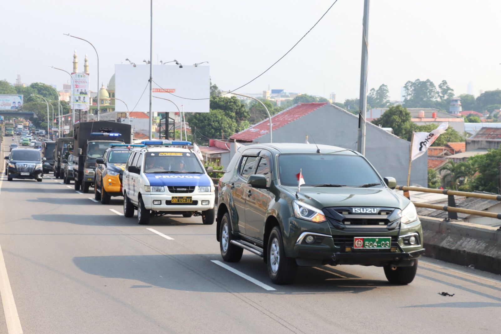 140 Personel Gabungan Gelar Apel Patroli Skala Besar Di Polres Metro Tangerang Kota