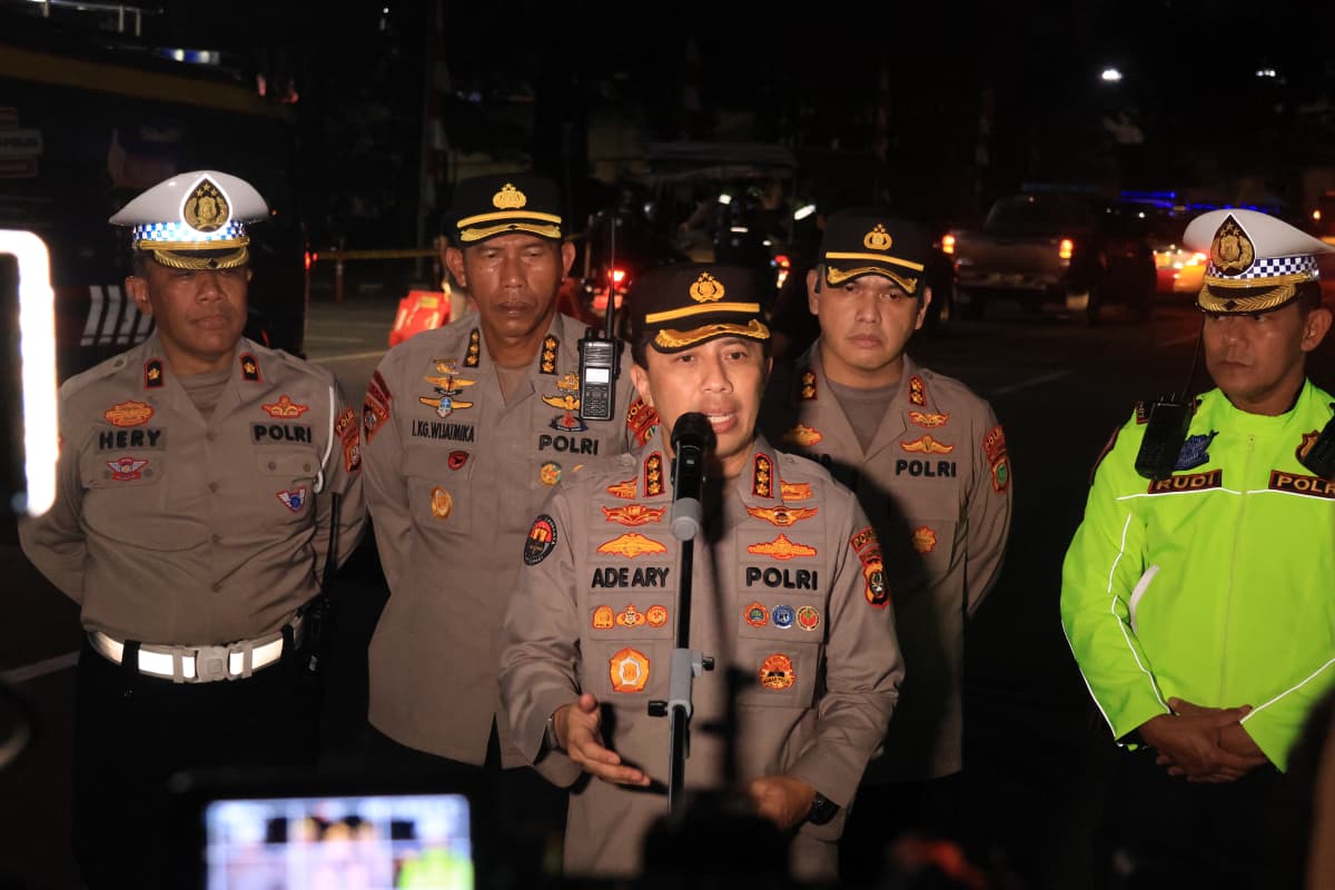 Polda Metro Pastikan Jakarta Aman, Polisi Hadir 24 Jam di Lapangan