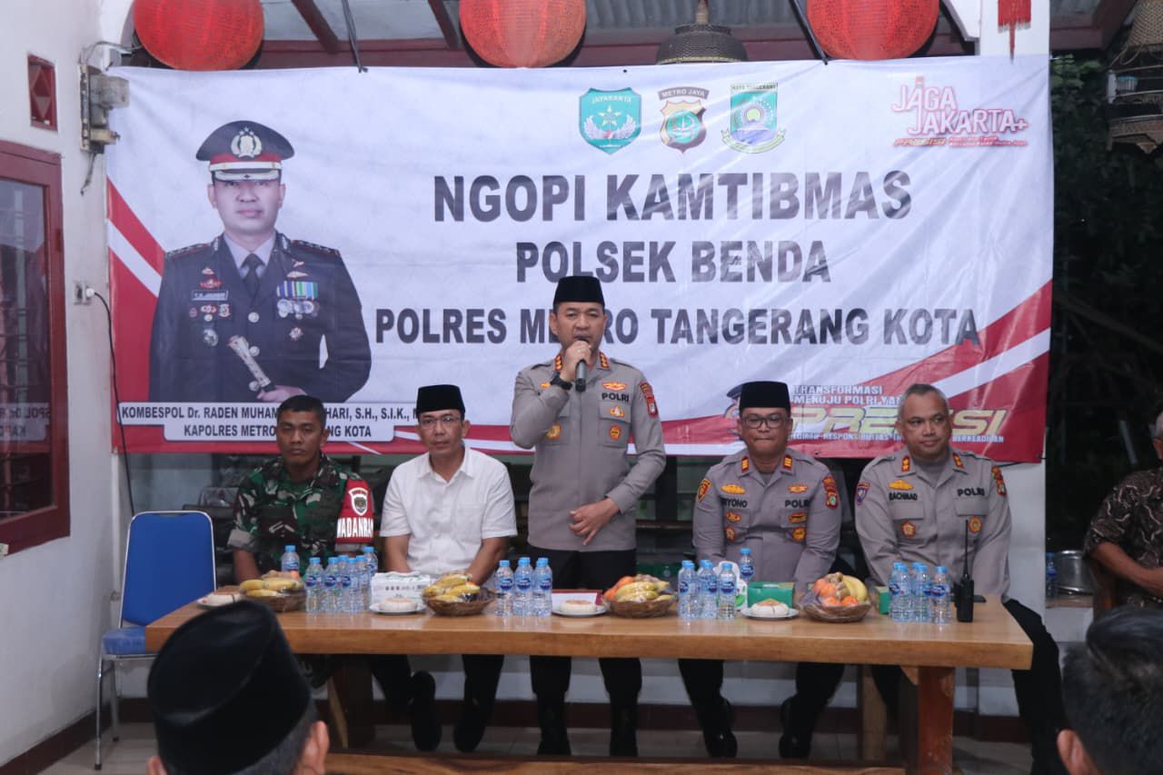 Kapolres Metro Tangerang Kota : Jaga Kondusifitas, Jangan Terprovokasi Isu Negatif