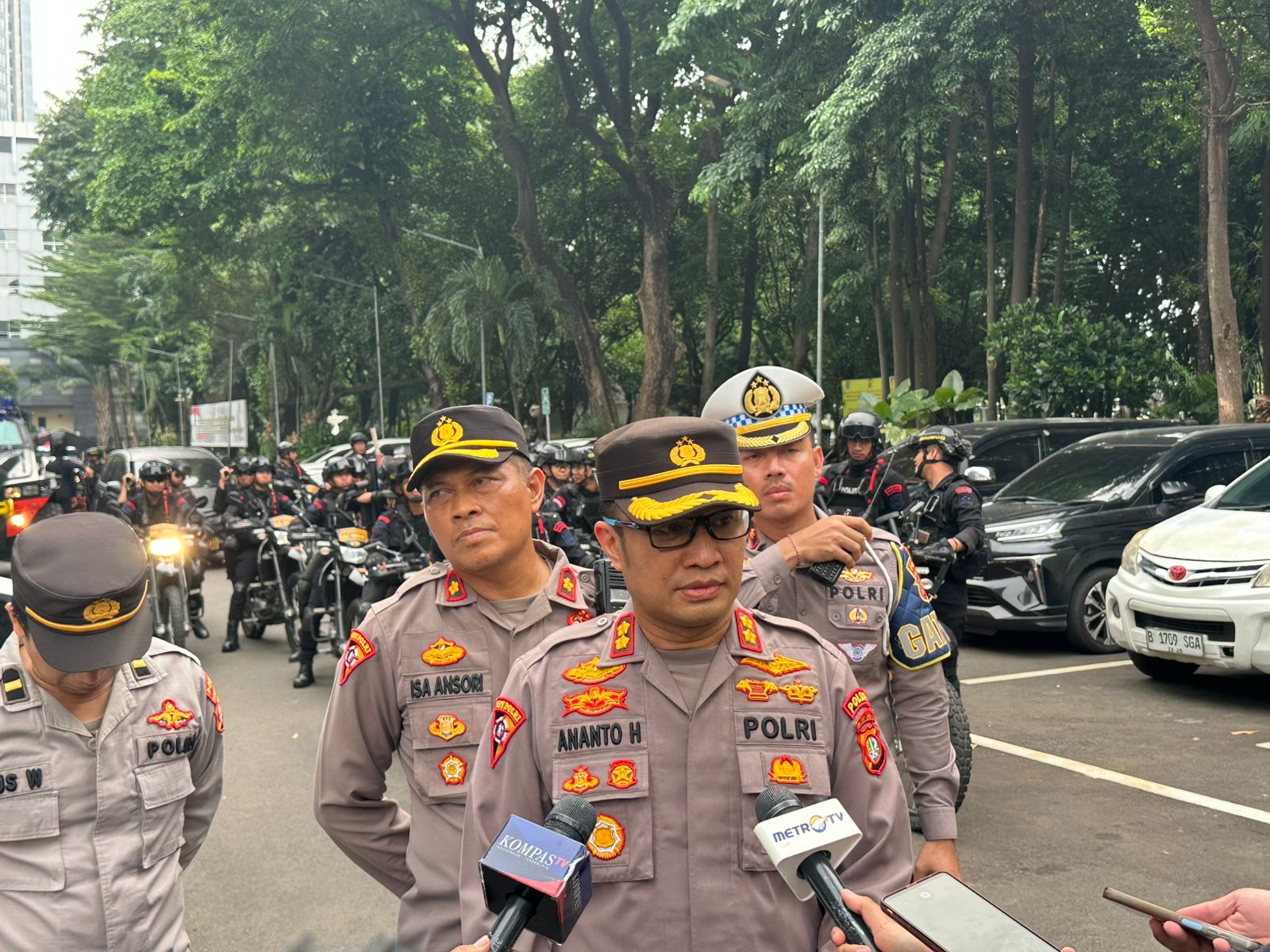 Jaga Jakarta Kondusif, Polisi Tingkatkan Kehadiran Lewat Patroli Skala Besar