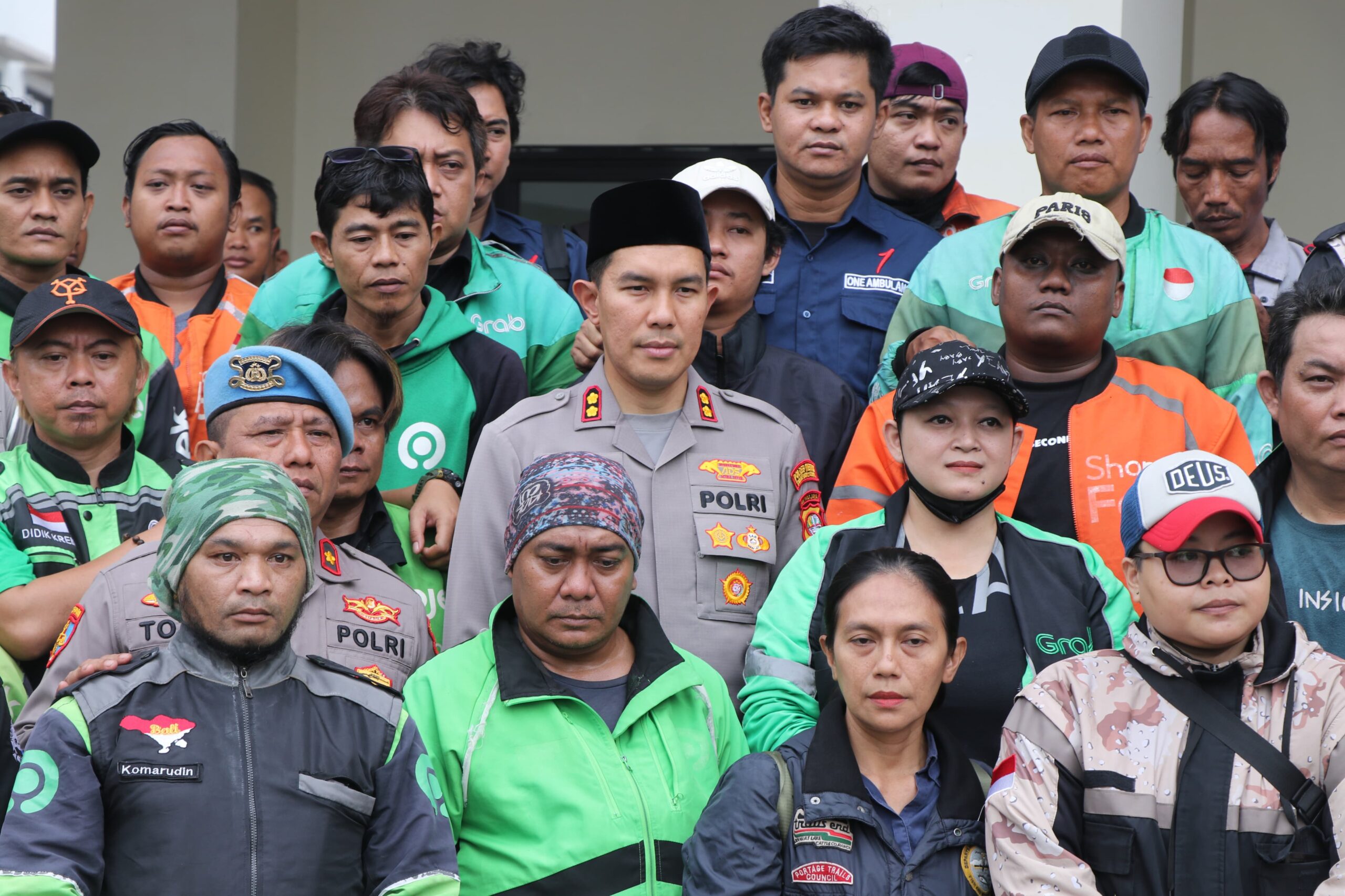 Kapolres: Polisi Dan Ojol Adalah Mitra Menjaga Kondusifitas Kota Tangerang