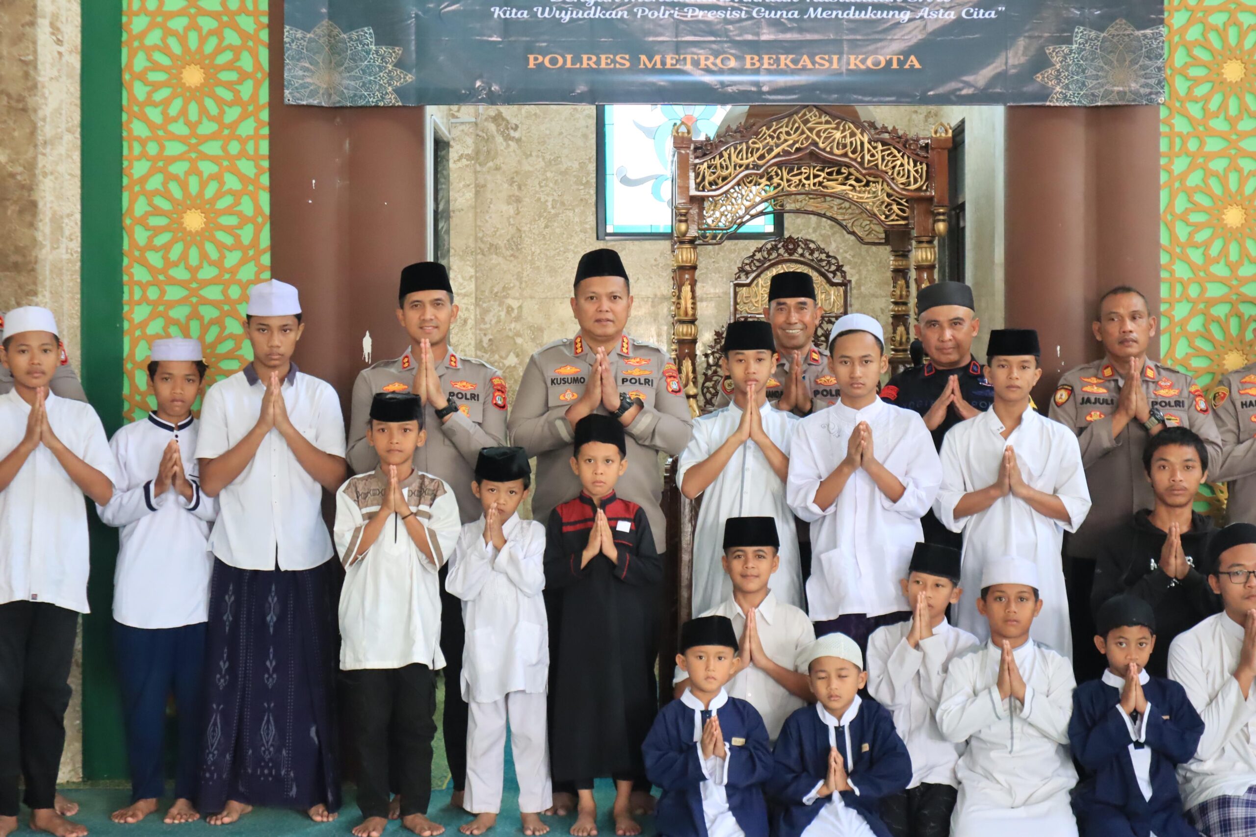 Polres Metro Bekasi Kota Peringati Maulid Nabi Muhammad SAW dengan Semangat Meneladani Akhlak Rasulullah