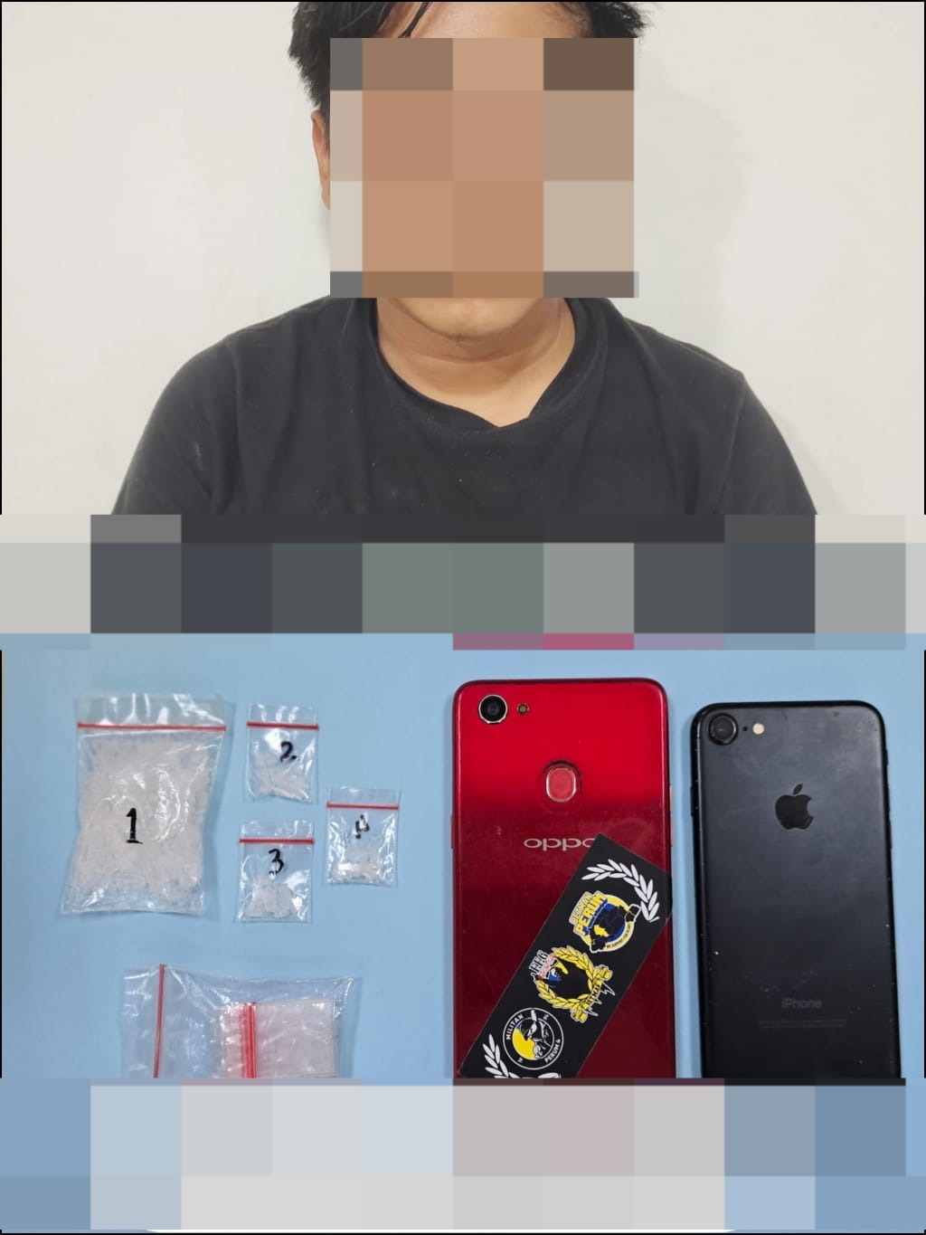 Polres Metro Tangerang Kota Berhasil Ungkap Kasus Narkoba 12 Gram Di Wilayah Cibodas