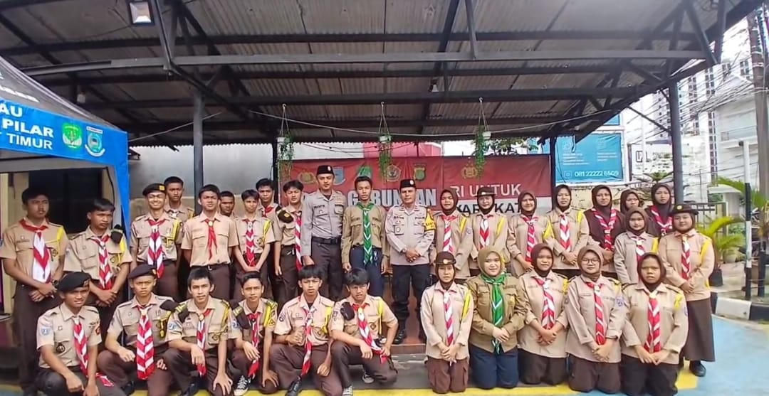 Penerimaan Calon Anggota Saka Bhayangkara Polsek Ciputat Timur 