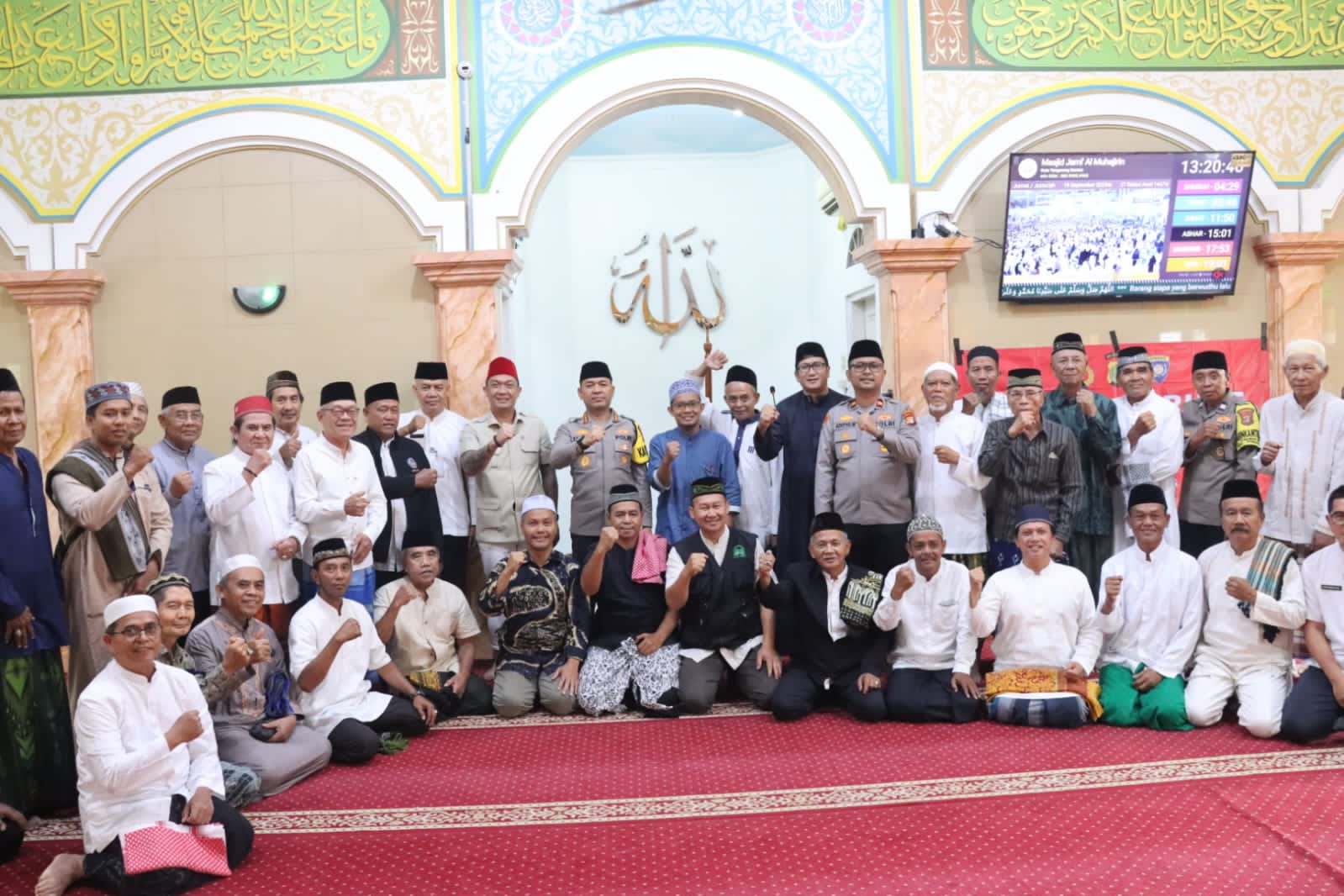 Dialog Hangat Di Masjid Al Muhajirin, Polisi Terima Keluhan Warga Soal Keamanan Lingkungan