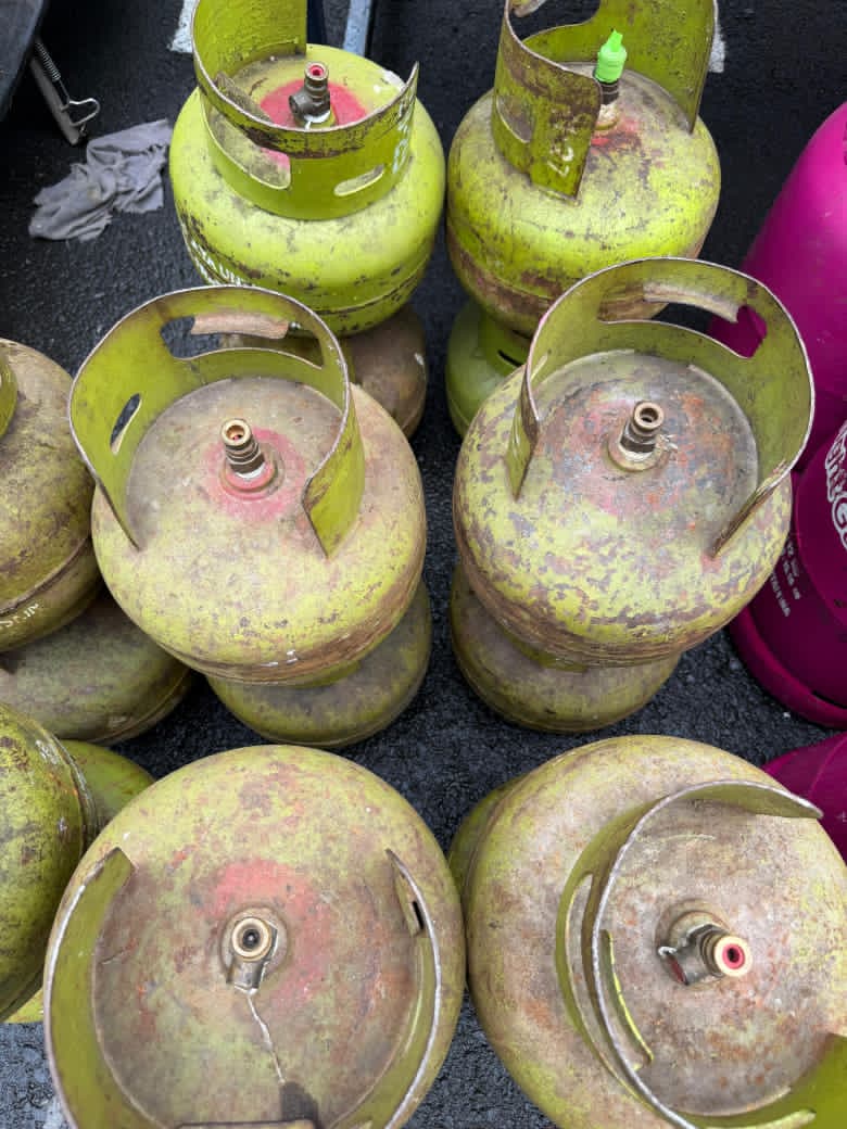 Polres Metro Tangerang Kota Amankan Dua Pelaku Pengoplos LPG Subsidi Ke Non-Subsidi