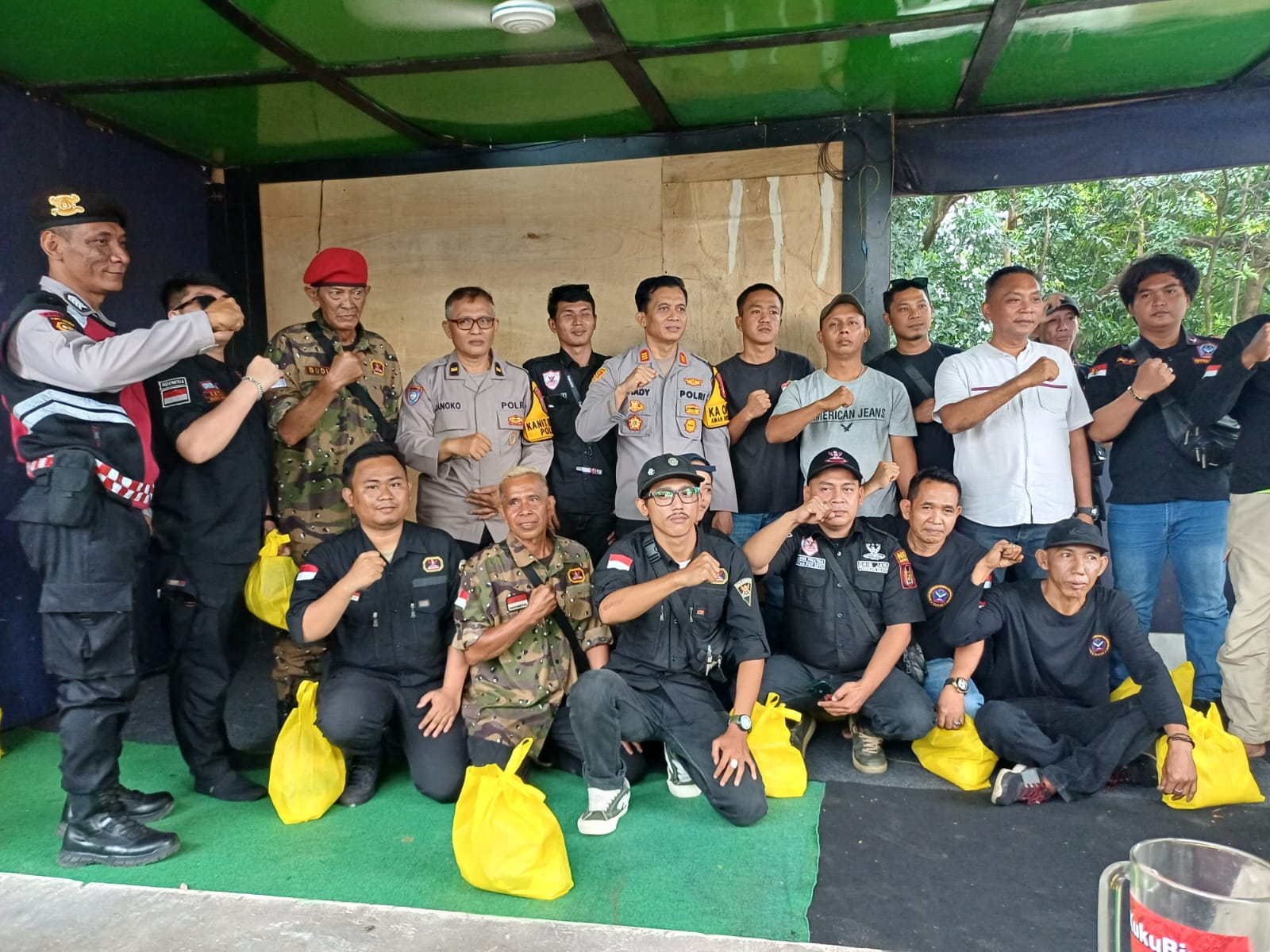 POLSEK CISAUK AJAK SEMUA POTENSI MASYARAKAT JAGA KETERTIBAN DAN KEAMANAN