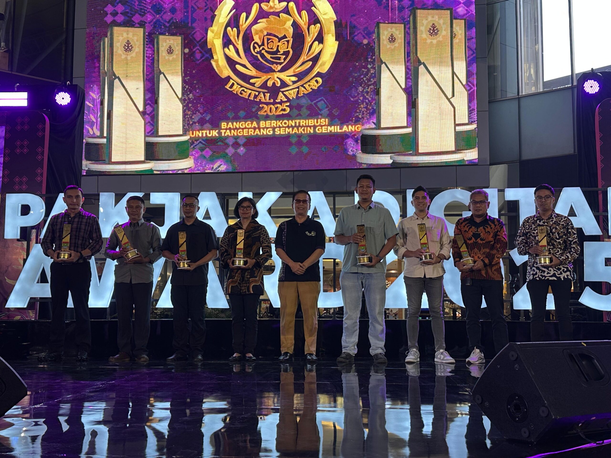 Sinergi untuk Daerah, Polres Metro Tangerang Kota Terima Penghargaan pada Pak Jaka Digital Award 2025