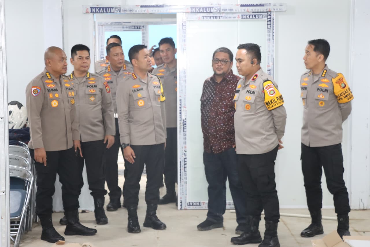 Wakapolda Metro Jaya dan Kapolres Tangerang Kota Tinjau Dapur SPPG, Wujud Siaga Operasional Polri