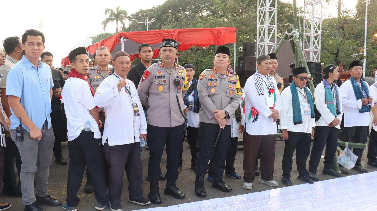 Polisi Kerahkan 1.722 Personel Melayani Aksi Solidaritas Palestina di Monas