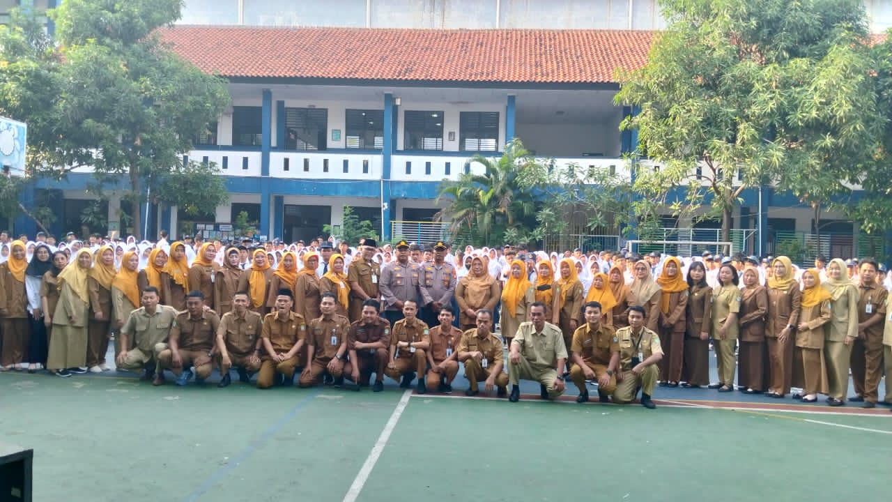 Polres Metro Tangerang Kota Tanamkan Nilai Disiplin dan Anti Kekerasan Di Sekolah