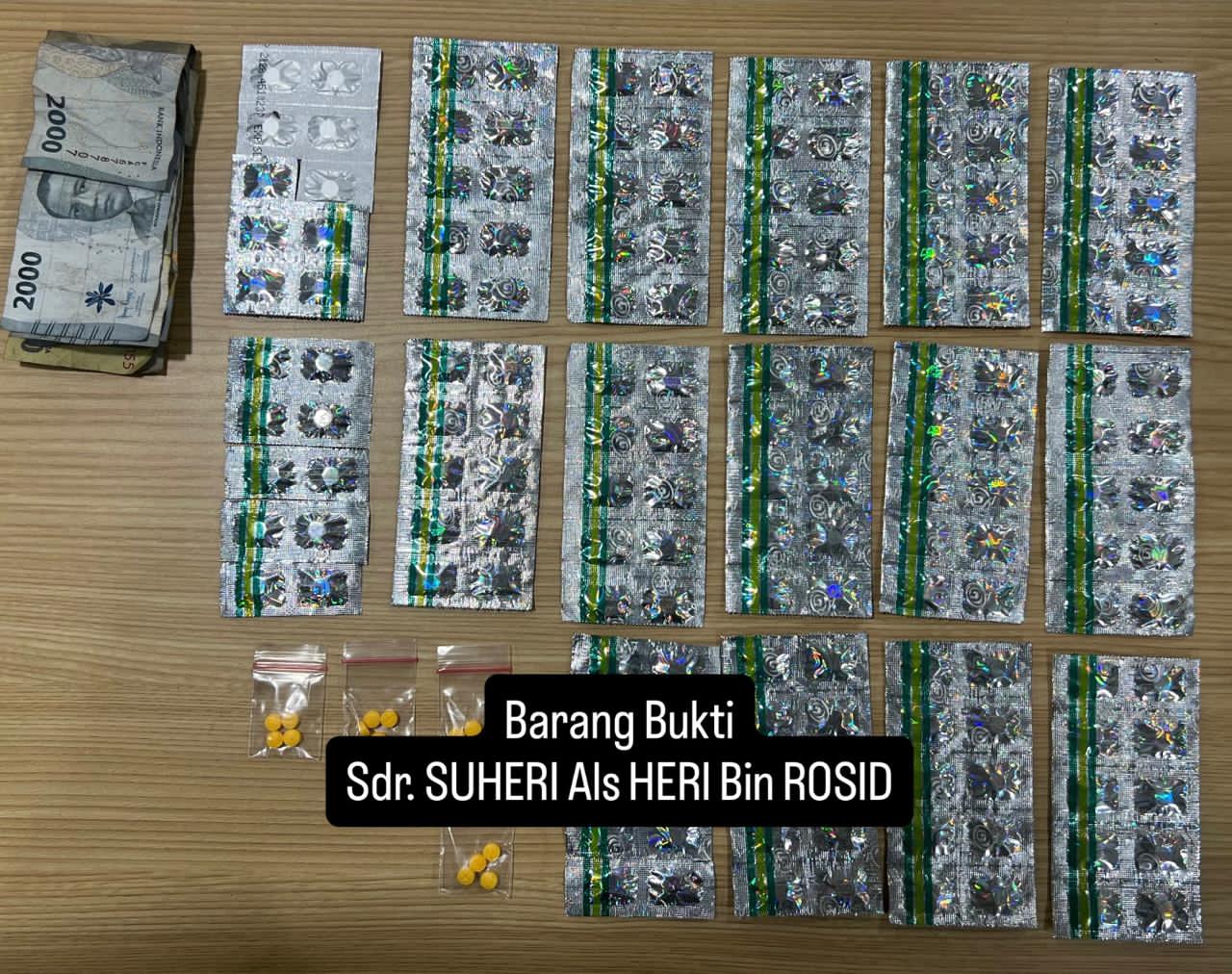 Sat Resnarkoba Polres Metro Tangerang Kota Ungkap Kasus Peredaran Obat Terlarang Tanpa Izin Edar