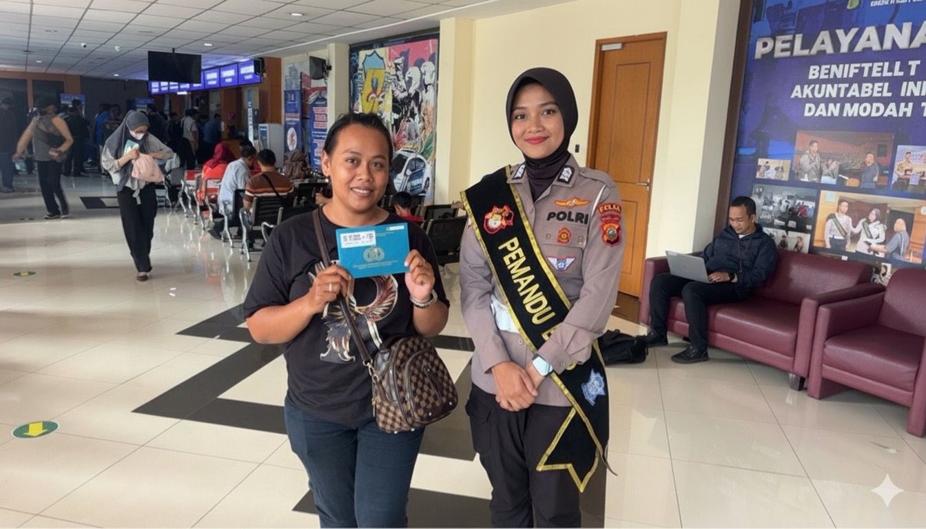 Warga Puas, Pelayanan BPKB Polda Metro Jaya Dinilai Cepat dan Ramah