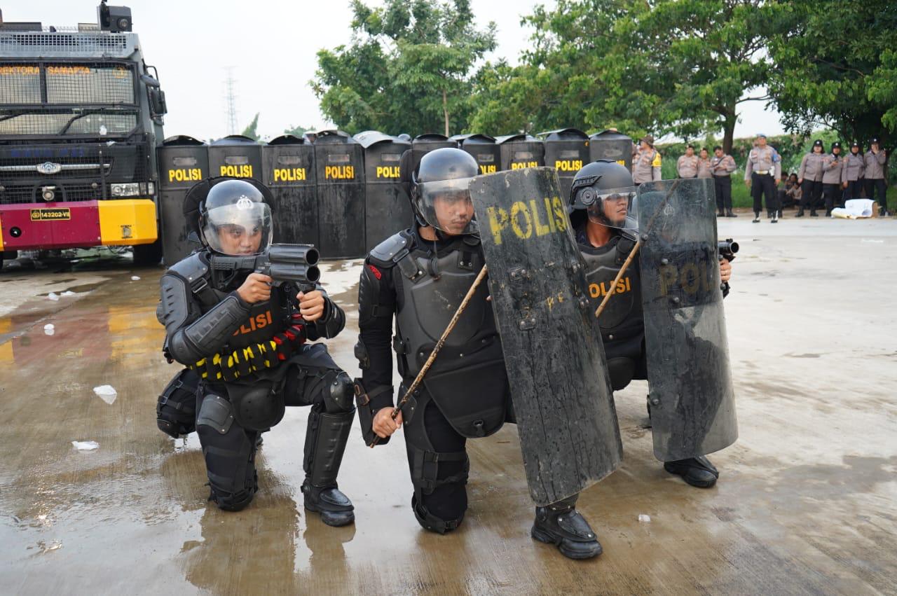 Polres Metro Jakarta Utara Gelar Pelatihan Dalmas di Jakarta International Stadium, Perkuat Profesionalisme dan Humanisme Polisi
