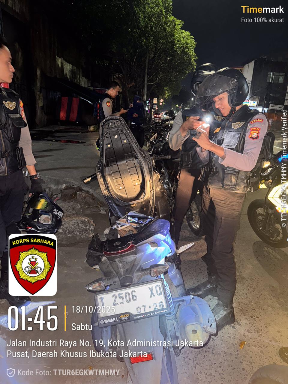 Polres Metro Jakarta Pusat Amankan 15 Remaja Tawuran, Sajam dan Ganja Disita