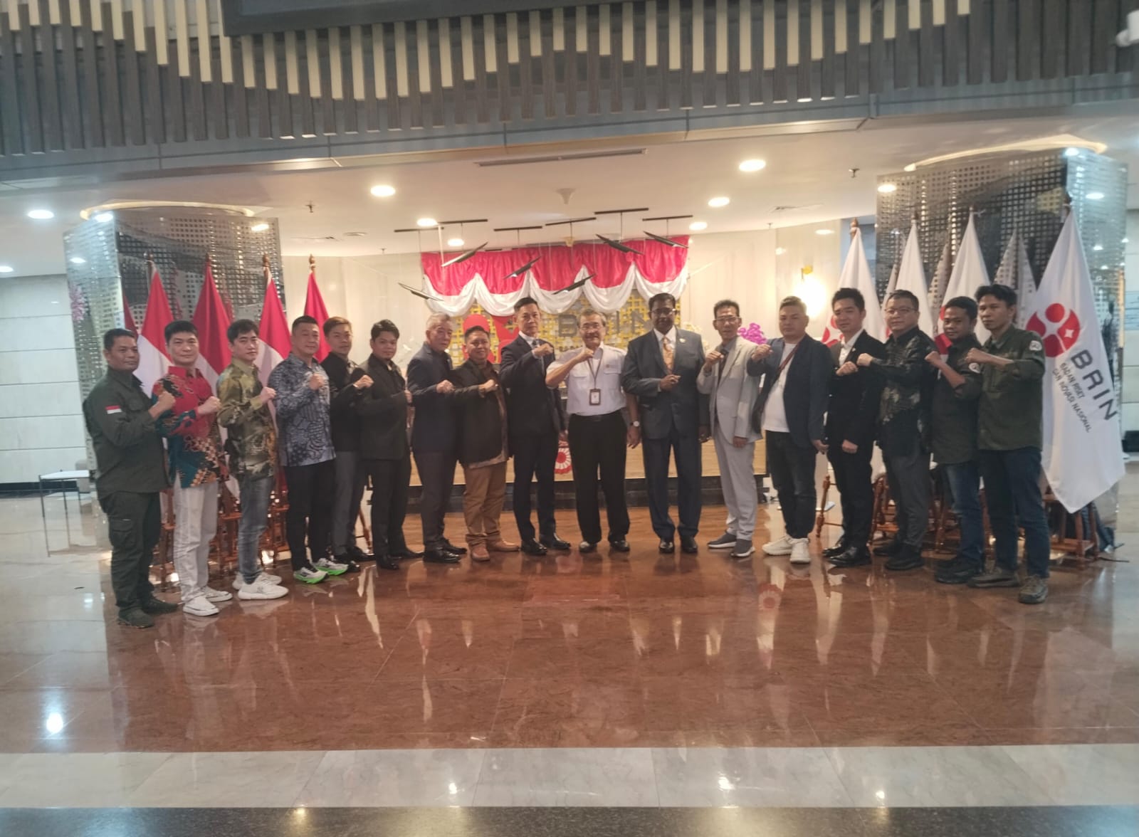 Soal Pengolahan Sampah Mutakhir Dan Ramah Lingkungan, HMTN-MP Bersama Investor Silaturahmi Dengan BRIN RI