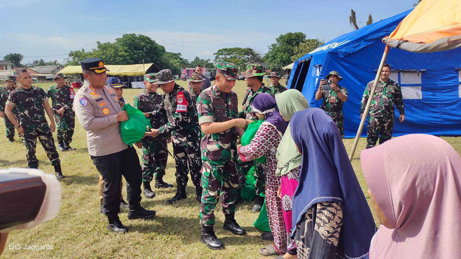 Danrem 052/Wkr Tinjau Latihan Lapang Kodim 0510/Tigaraksa: Pastikan Kesiapan Operasional Prajurit