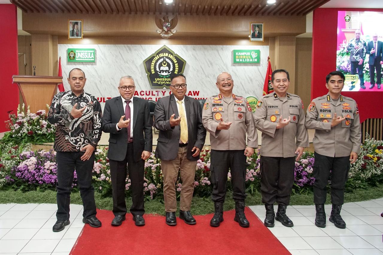 FH UNISSULA LAUNCHING PUSAT STUDI KEPOLISIAN, WAKAPOLRI: DORONG RISET STRATEGIS DAN RUJUKAN KEBIJAKAN NASIONAL