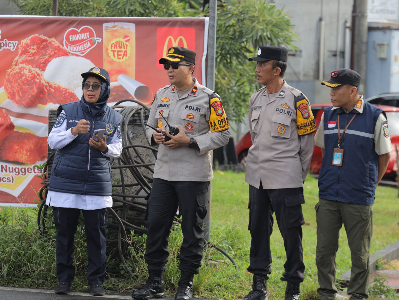 Dishub Tangsel Dan Polsek Ciputat Timur Mulai Uji Coba Lampu Lalu Lintas di Simpang Duren
